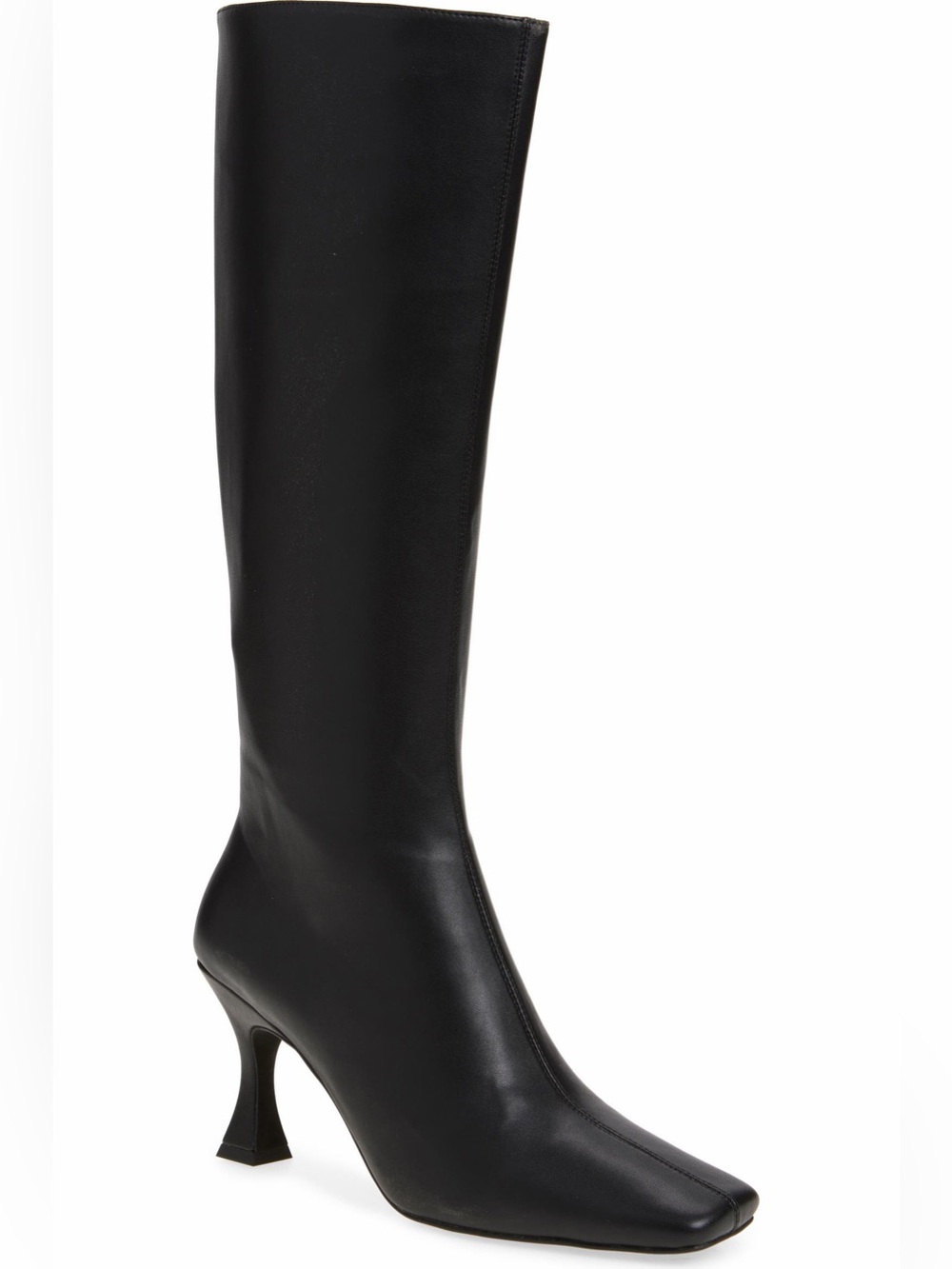 Jeffrey Campbell Check Mate Knee High Boot Size 9